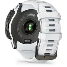 Смарт-годинник Garmin Instinct 2X Solar з білим силіконовим ремінцем - мініатюра 2