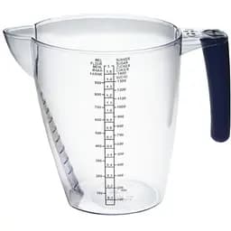 Мірна склянка Plast Team з гумовою ручкою 1.5 л (3013)