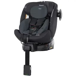 Автокрісло Carrello Genesis+ CRL-12807 Magnet Grey з поворотом, опорною стійкою