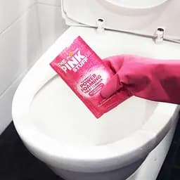 Засіб для чищення унітазу The Pink Stuff Пінний порошок 3 х 100 г (5060033821664) - мініатюра 2