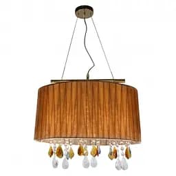 Люстра підвісна Brille з абажуром торт E14 60W G (BL-094S/3)