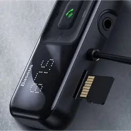 FM-трансмітер Baseus T Shaped S-16 Car Black (CCMT000201) [114563] - мініатюра 5