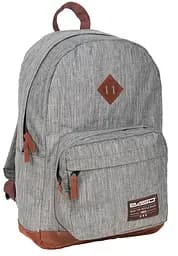 Рюкзак молодіжний легкий Paso 18L Сірий
