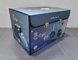 Набір каструль Casa Royal Diamond Pro Pearl P-UKR2010 з гранітним покриттям Чорний - мініатюра 10