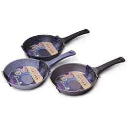 Сковорода антипригарна Kamille 24 см Eternity алюміній