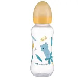 Пляшечка для годування Bebe Confort Standard Neck Bottle Little Buddies, 240 мл, жовта (3102202080)