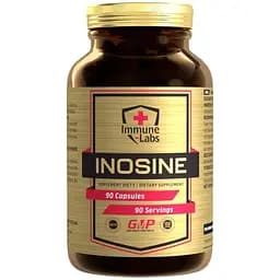 Інозин Immune Labs Inosine 500 mg, 90 капсул для підтримки мозку та пам'яті