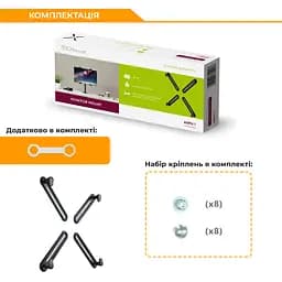 Адаптер для монітора ITech 13"-27" Black (ADPU-1) - мініатюра 6