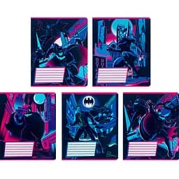 Набор тетрадей Kite DC Comics А5 в линейку 18 листов 20 шт. (DC24-237)