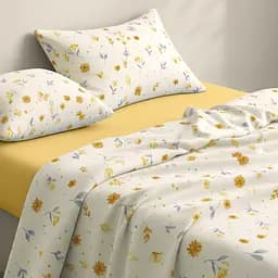 Наволочка Cosas Honey bloom фланелева 50х70 см жовта (Flannel_HoneyBloom_50x70) - мініатюра 5