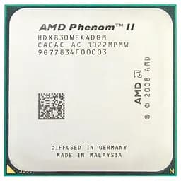 Процесор AMD Phenom II x4 830 2.8 GHz AM3, 95W Б/В