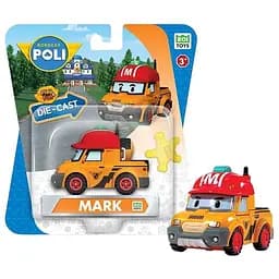Колекційна машинка Roi Visual Робокар Марк Die Cast металева помаранчева (MRT-0604) - мініатюра 5