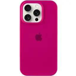 Чохол Epik Silicone Case Full Protective AA для Apple iPhone 16 Pro Max 6.9 Червоний/Rose Red