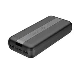 Зовнішній акумулятор Power Bank Reinston EPB027 20000mah Black - мініатюра 2