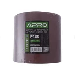 Папір шліфувальний Apro P120 рулон 200мм х 50м на тканинній основі 30412 - мініатюра 4