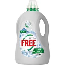 Гель для стирки Free Alpine Freshness White с ароматом свежести 4 л
