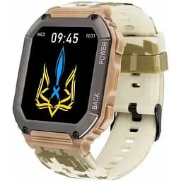 Смарт-годинник Gelius Pro Tactical Navy GP-SW007 IP68 military (Global) - мініатюра 2