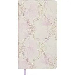 Еженедельник датированный Buromax Bloom 2026 85 x 153 мм искусственная кожа фиолетовый (BM.2899-07)