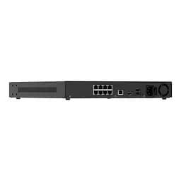 IP-відеореєстратор 16-канальний 12Mp Ajax NVR H2D8PAC (16-ch) Black з 8 портами PoE (26-00728)