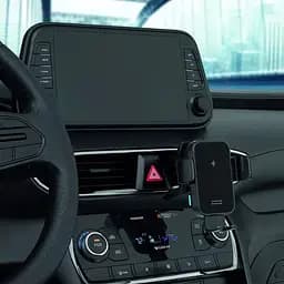Автомобільний тримач із бездротовою зарядкою Proove Triple Clamp 15W чорний - мініатюра 4