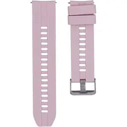 Ремінець зручний силіконовий браслет Samsung Gear S3 22 мм Пудра