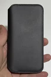Оригінальний шкіряний чохол-книжка Apple Leather Folio для iPhone 11 Pro (5.8") Black MX062ZM/A - мініатюра 5