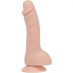 Фаллоимитатор Addiction - Brad 7.5" Dildo With Balls, Beige