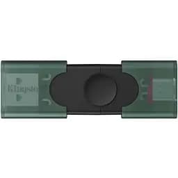 USB Flash Kingston DataTraveler Duo 256GB USB Type-A/ USB Type-C Black/Green, Retail