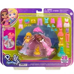 Набор Polly Pocket Модный гардероб для двоих (HNF51)