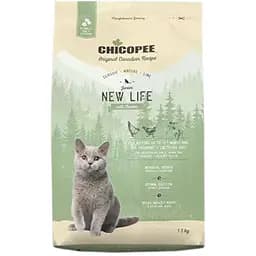 Сухий корм Chicopee (Чикопі) CNL JUNIOR New Life Chicken 15 кг з куркою для кошенят