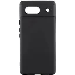 Чохол Lakshmi Silicone Cover Full Camera (AAA) для Google Pixel 7a Чорний / Black