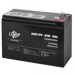 Акумулятор LogicPower LP 6-DZM-9 Ah AGM - мініатюра 3