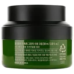 Крем для обличчя Tony Moly Зелений чай, 60 мл - мініатюра 2