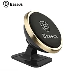 Автомобільний магнітний тримач Baseus Magnetic 360 (Paste type) Mount Holder Gold SUGENT-NT0V