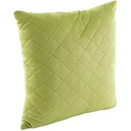 Подушка декоративна Руно 40х40 см оливкова (311.55_Olive Green ромб)