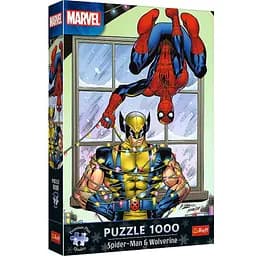 Пазл Trefl Людина-павук і Росомаха Марвел 1000 ел. (12088)