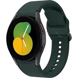 Ремінець силіконовий BeWatch Samsung Galaxy Watch 4/5/Pro SoftTouch Зелений (0139306)