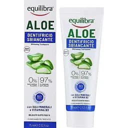 Зубная паста Equilibra Aloe Whitening Toothpaste 75 мл