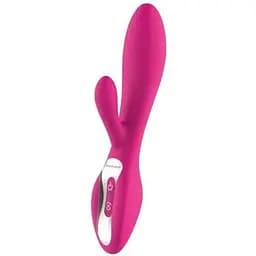 Вибратор-кролик Elys Concave 20 см (розовый)