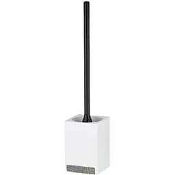 Йоржик для унітаза Kela Cube 45.5х9.5х9.5 см білий (23695)