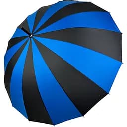 Женский зонт-трость полуавтомат Toprain 98 см синий