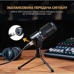 Мікрофон Fifine (Tank1) XLR Black (Tank1) - мініатюра 6