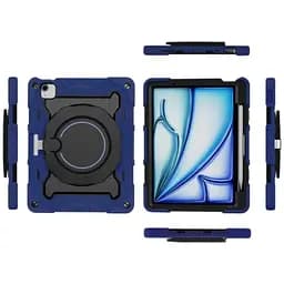 Чохол-підставка BeCover броньований протиударний для Apple iPad Air 11" M2/M3 2024/2025 Blue (711926)