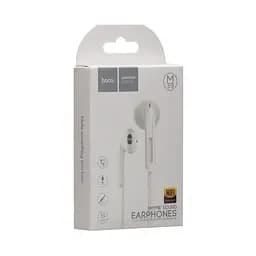 Дротові навушники Hoco M39 Rhyme with mic, 3.5mm, 1.2m, white - мініатюра 3