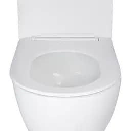 Унітаз підвісний Qtap Robin New безободковий з сидінням Soft-close QT1333046EUQW - мініатюра 3