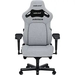Крісло для геймерів Anda Seat Kaiser 4 Size XL Fabric Gray (AD12YDDC-XLL-20-G-CF) - мініатюра 4