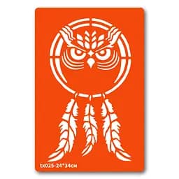 Трафарет для био-тату Ловец снов Fresh Tattoo tx025-24*34см, размер 24 х 34см
