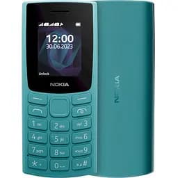 Мобільний телефон Nokia 105 Dual Sim 2023 Cyan