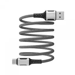 Кабель USB AM - Type-C, 1 м, чорний, Havit CB6300, 3A, магнітний (HV-CB6300)