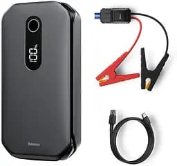 Автономний пусковий пристрій (бустер) Baseus Super Energy Pro Car Jump Starter Black  - мініатюра 3